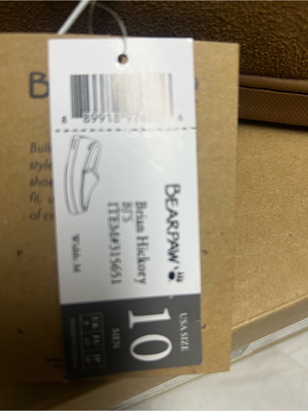 BEARPAW BRIAN MOCCASIN SLIPPERS NWB - Picture 8 of 8
